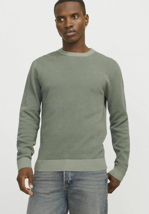 EGLOBE CREW NECK - Strickpullover - iceberg green