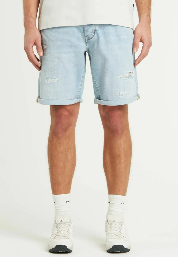 Ego.S Nasin - Jeans Shorts - light blue