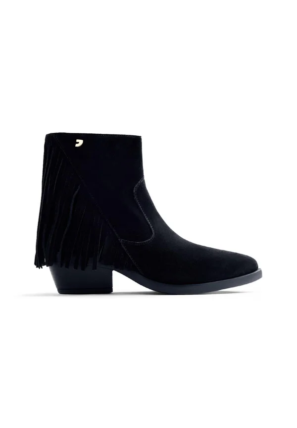 EITZEN - Cowboy-/Bikerstiefelette - black