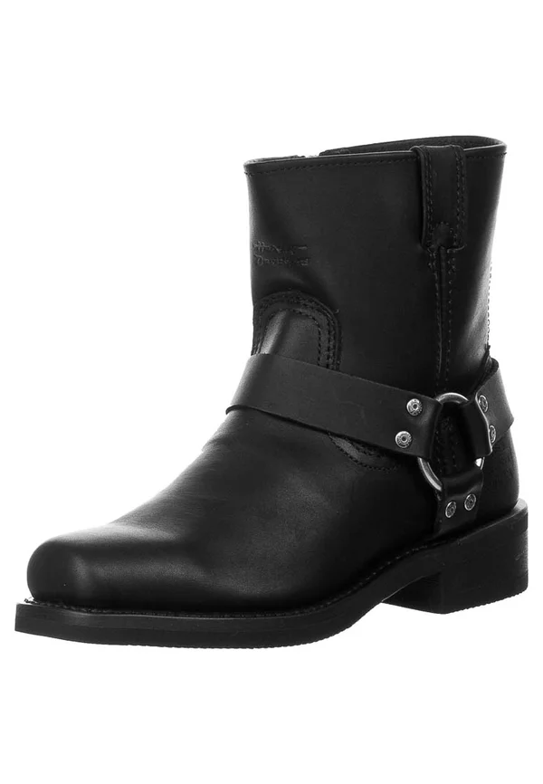 EL PASO - Cowboy-/Bikerstiefelette - black