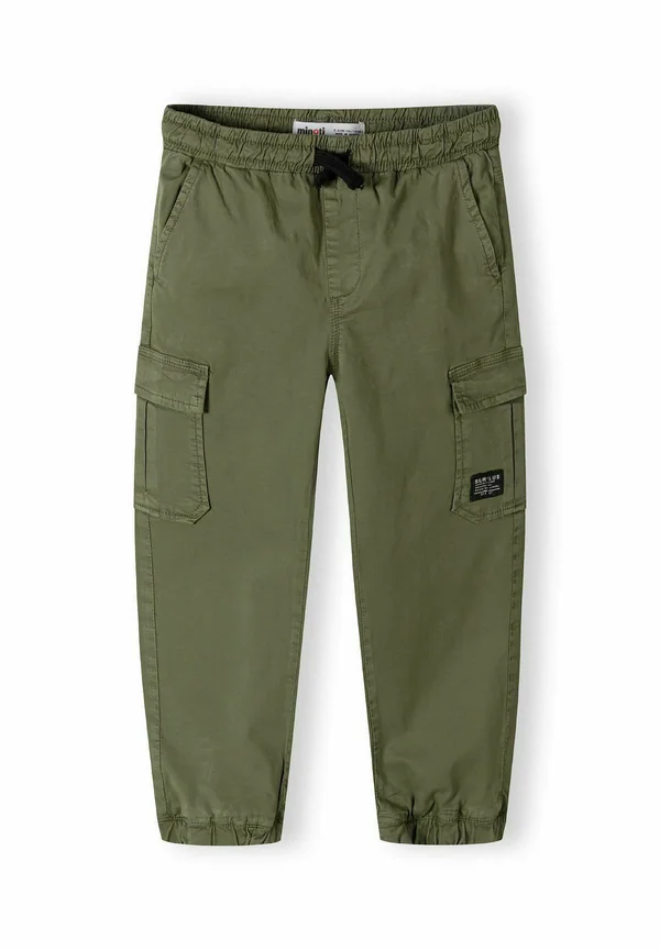ELASTIC WAIST COMBAT STYLE - Cargohose - khaki