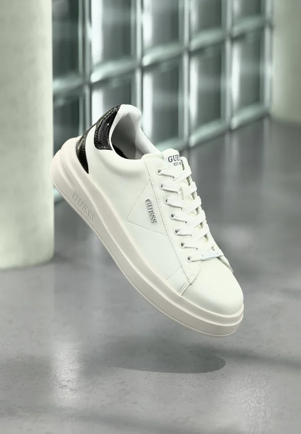 ELBINA - Sneaker low - white/black