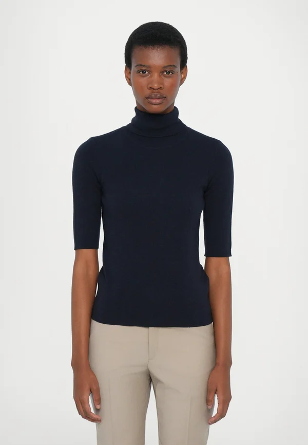ELBOW SLEEVE - Strickpullover - navy