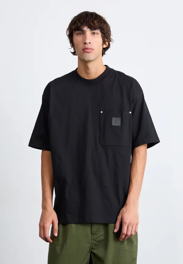 ELDON POCKET  - T-Shirt basic - black