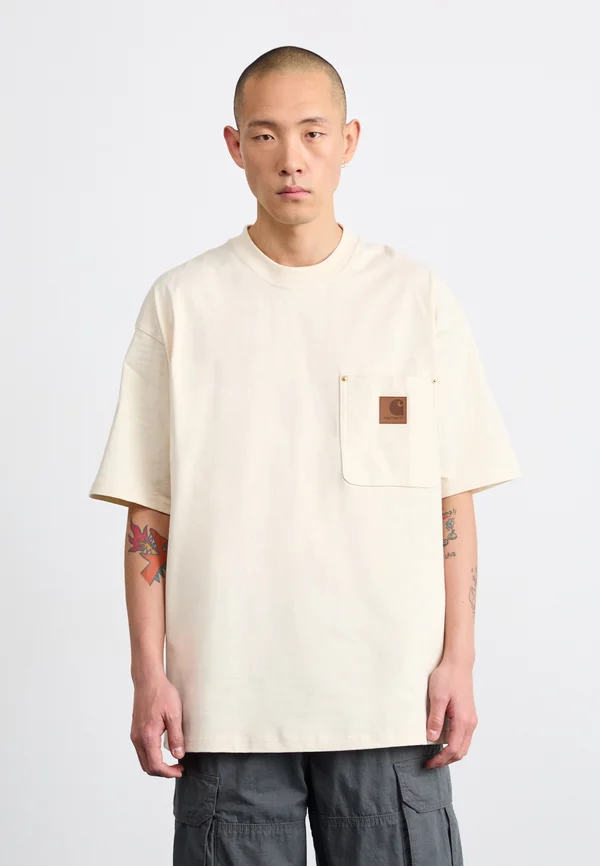 ELDON POCKET  - T-Shirt basic - natural