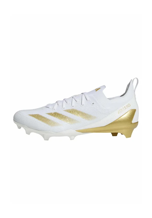 ELECTRIC AMERICAN CLEATS - Fußballschuh Nocken - cloud white gold metallic cloud white