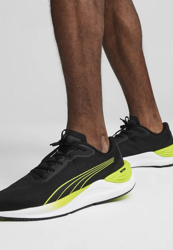 ELECTRIFY NITRO 3 - Laufschuh Straße - black lime pow