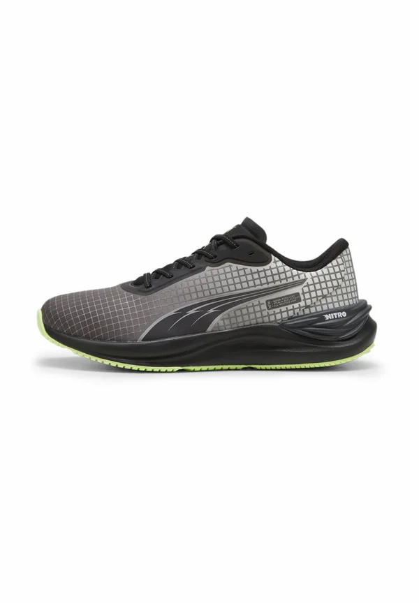 ELECTRIFY NITRO - Laufschuh Straße - black glacial gray fizzy apple