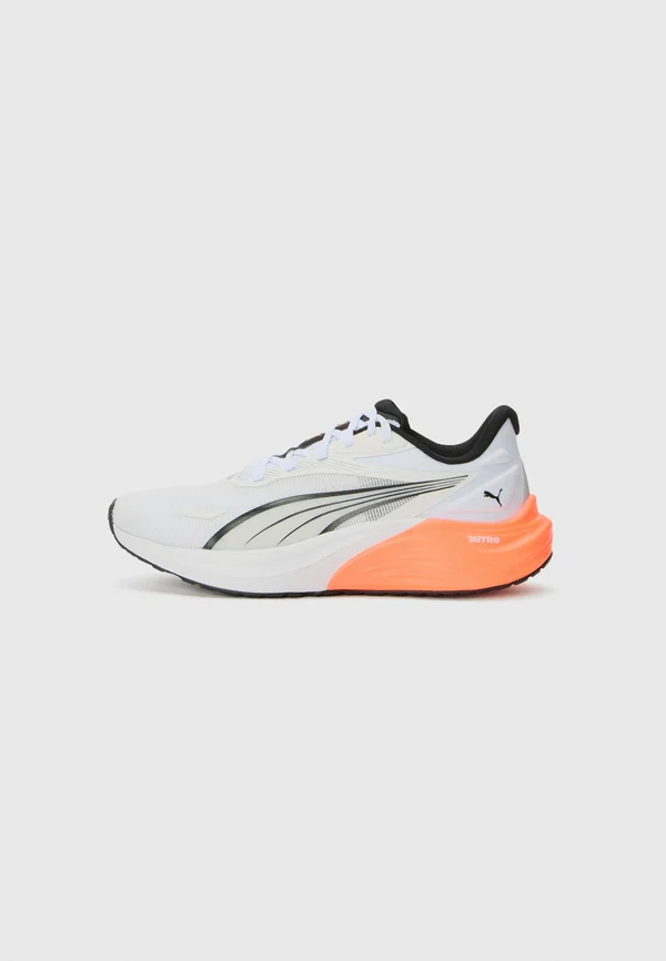 ELECTRIFY NITRO - Laufschuh Straße - white/glowing red/black