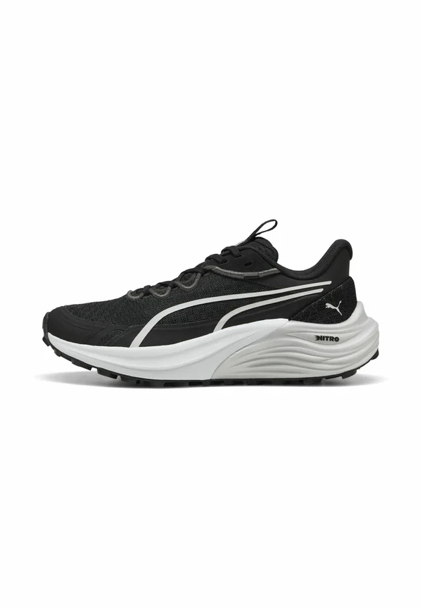 ELECTRIFY NITRO - Laufschuh Trail - black/feather gray/white