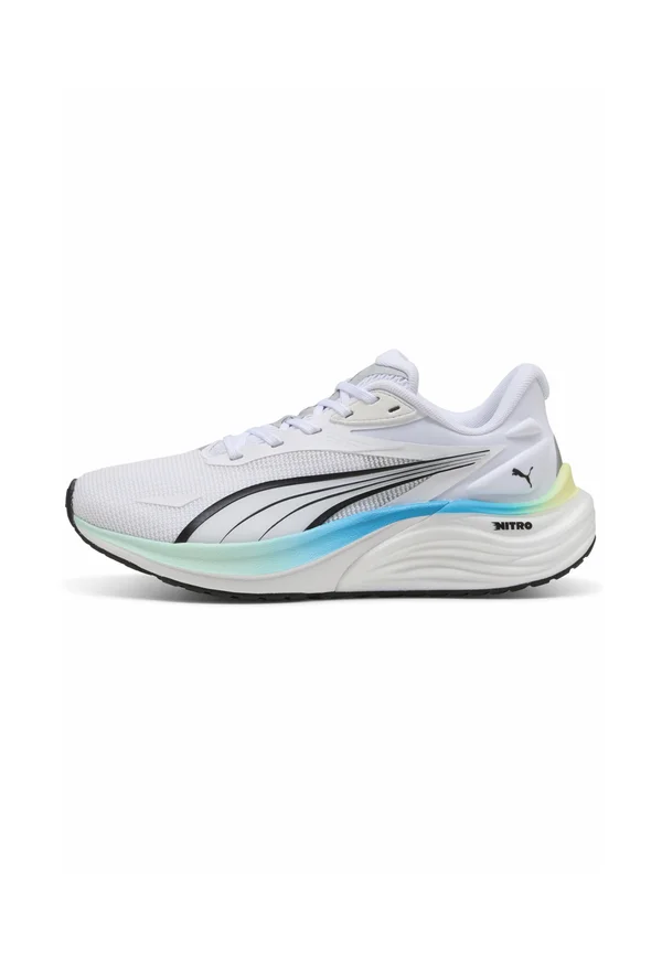 ELECTRIFY NITRO - Sneaker low - white/mint melt/speed blue