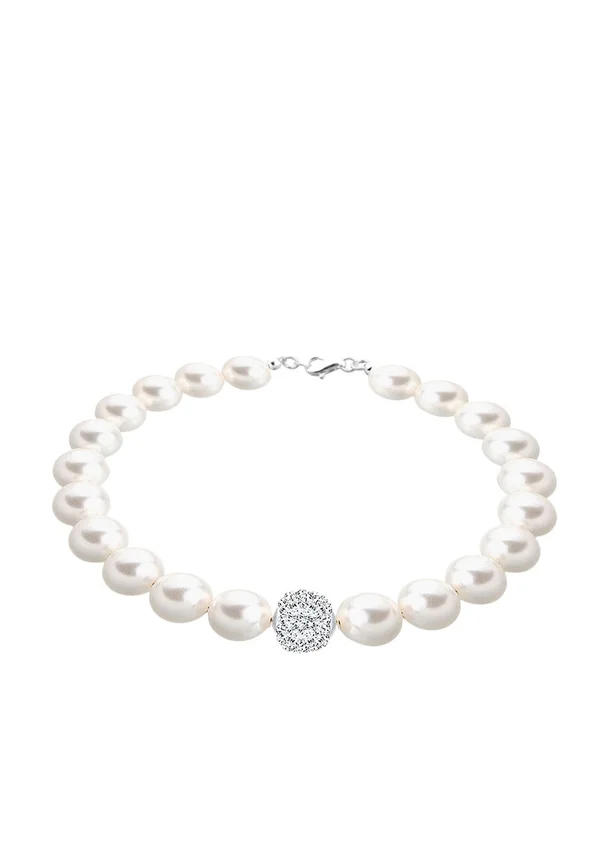 ELEGANT SPARKLING CHUNKY - Armband - white-coloured