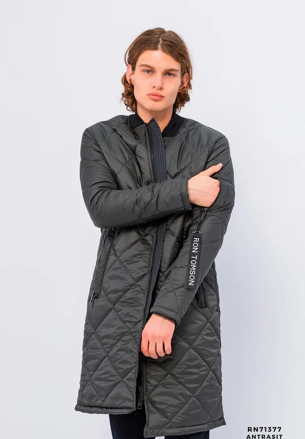 ELEGANT - Wintermantel - anthrazit
