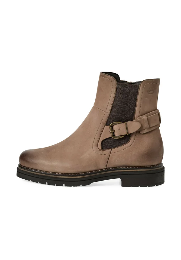 ELEGANTE MIT TOUCH-IT - Ankle Boot - taupe nubuc