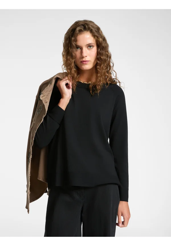 ELENA MIRÒ - Strickpullover - nero