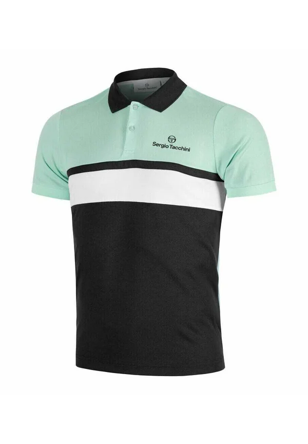 ELFETTA - Poloshirt - birds egg green black