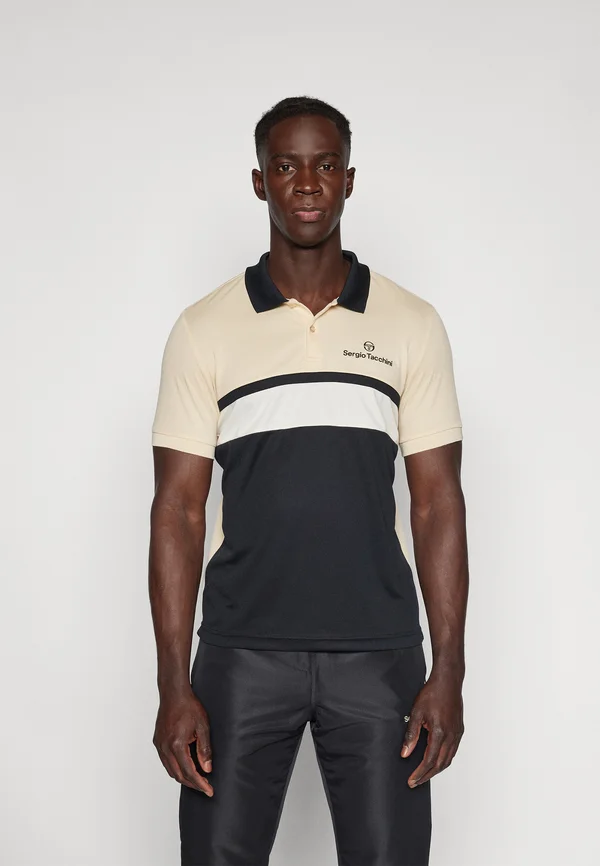 ELFETTA  - Poloshirt - wood ash/black