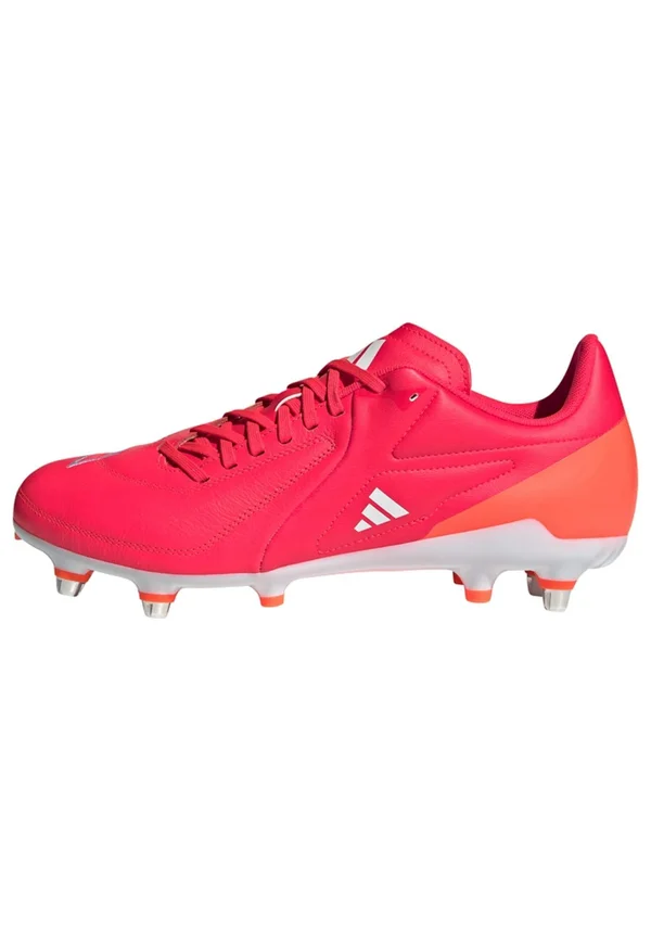 ELITE SOFT GROUND - Fußballschuh Stollen - lucid red   cloud white   team solar orange