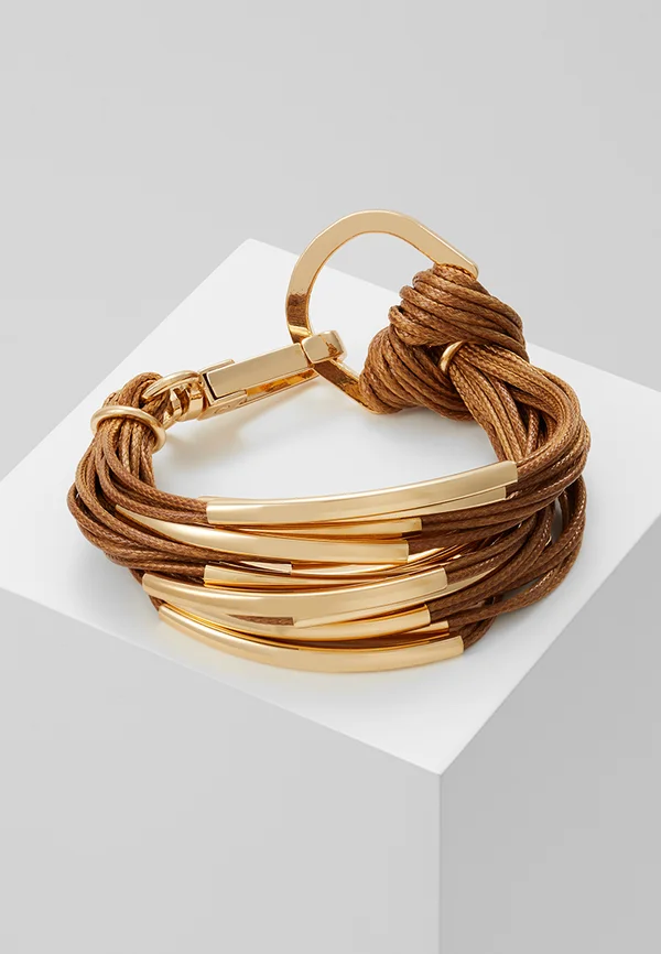 ELLA - Armband - gold-coloured/brown