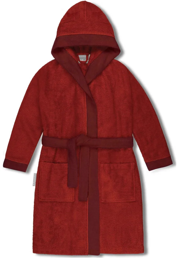 ELOUNDA - Bademantel - rot