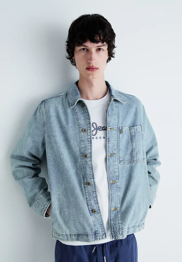 ELSON JACKET - Jeansjacke - denim