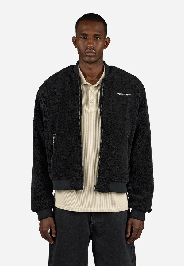 EMBER - Kunstlederjacke - black