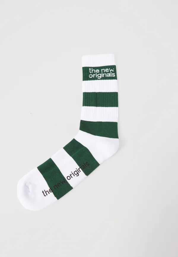 EMBLEM LOGO UNISEX - Socken - white alyssum/rain forest