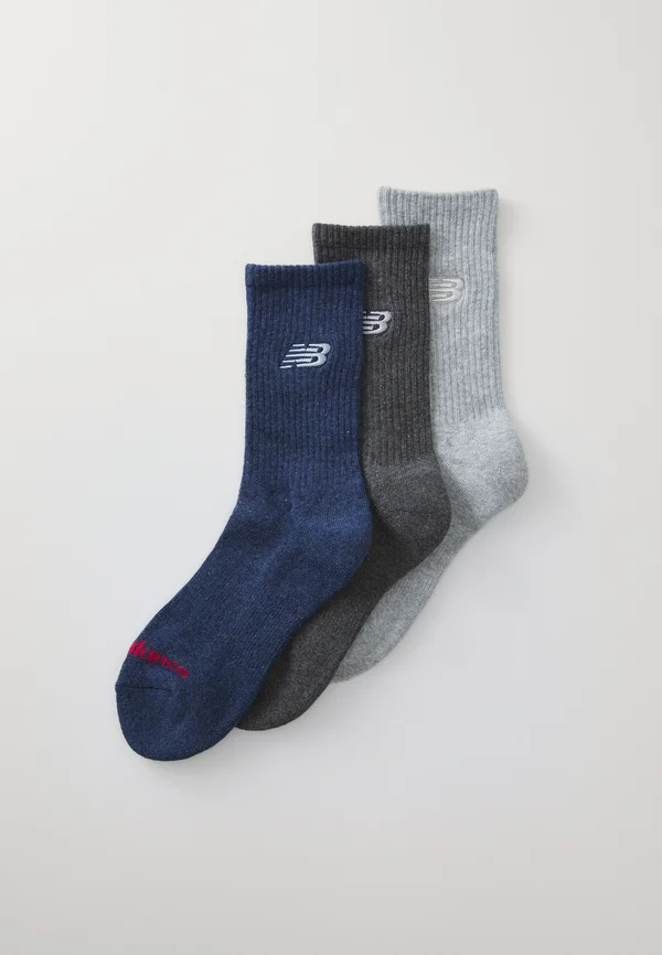 EMBROIDED LOGO MIDCALF UNISEX 3 PACK - Socken - multi