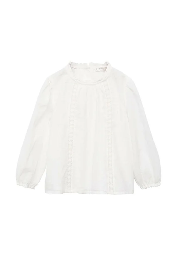 EMBROIDERED - Bluse - white