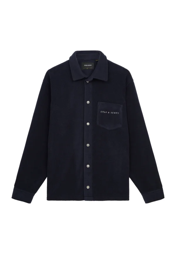 EMBROIDERED  - Fleecejacke - dark navy