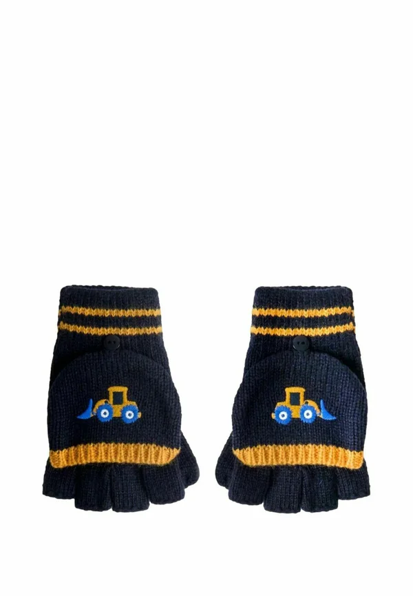 EMBROIDERED - Fäustling - blue digger