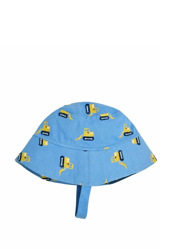 EMBROIDERED - Hut - blue construction