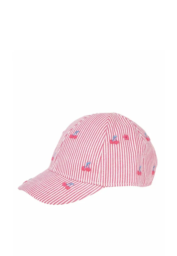 EMBROIDERED REGULAR FIT - Cap - pink cherry