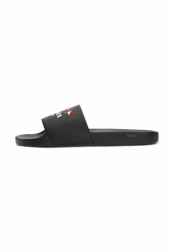 EMBROIDERY  - Badesandale - black