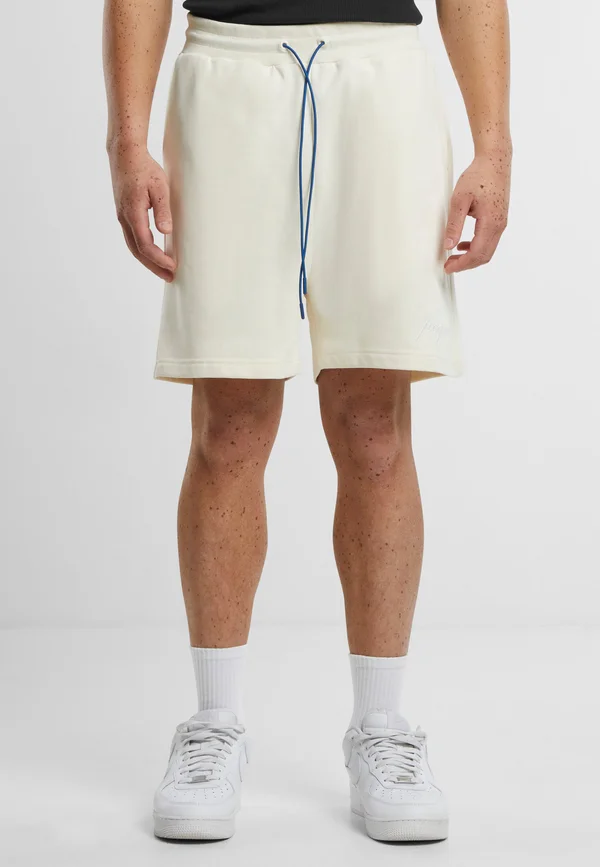 EMBROIDERY LOGO  - Jogginghose - white sand
