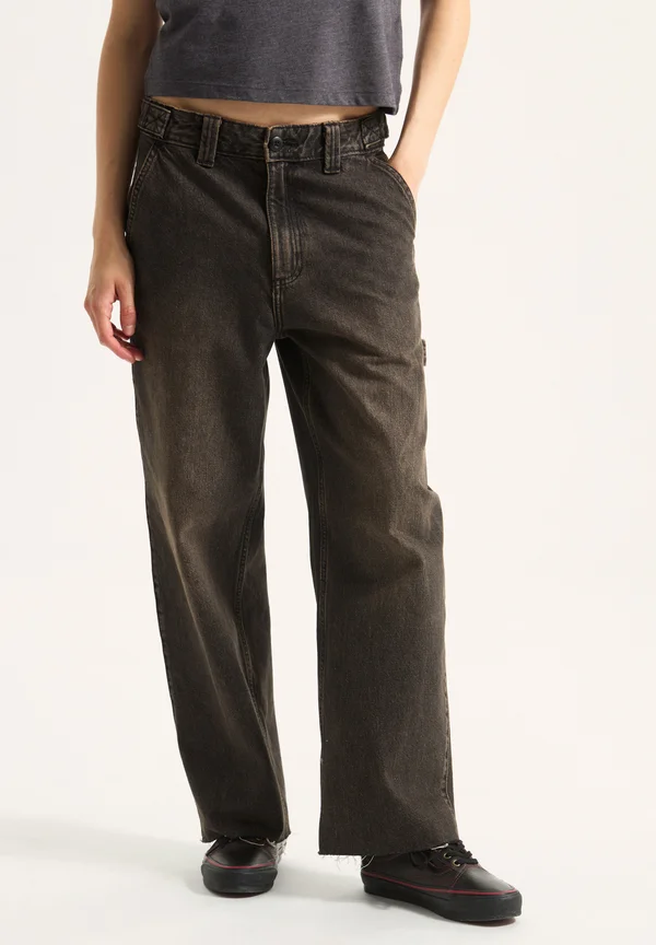 EMILY DIY - Jeans Straight Leg - medium grey