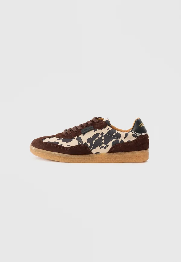 EMPORIA - Sneaker low - beige/black