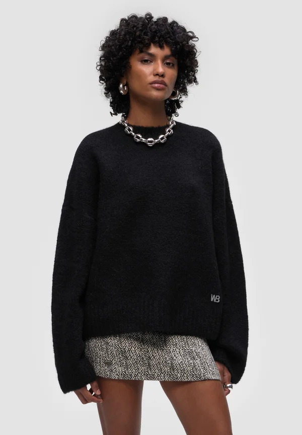 ENCI V2  - Strickpullover - black