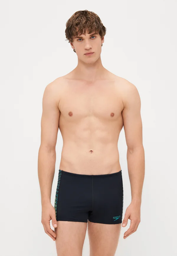 END TECH PANEL AQUASHORT - Badehose Pants - black/turquoise gem