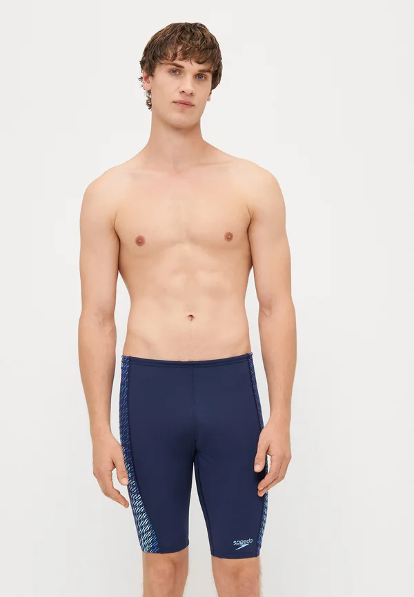 END TECH PANEL JAMMER - Badehose Pants - navy/sugar blue