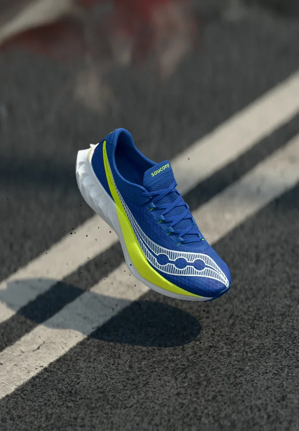 ENDORPHIN PRO 4 - Laufschuh Straße - lapis/citron