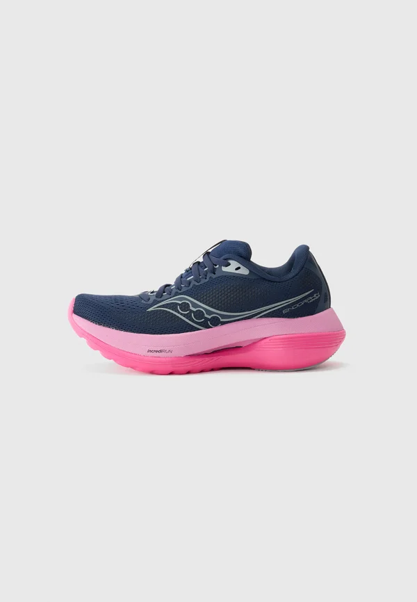 ENDORPHIN TRAINER - Laufschuh Straße - navy/fucshia