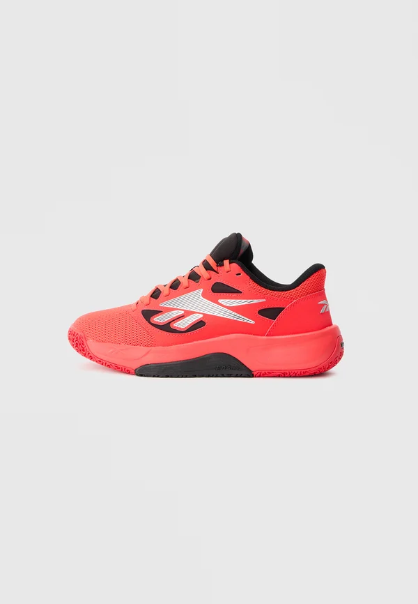 ENGINE LT - Basketballschuh - energy red/black/silver-coloured