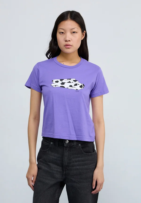 ENGLISH SPOT BUNNY - T-Shirt print - purple opulence