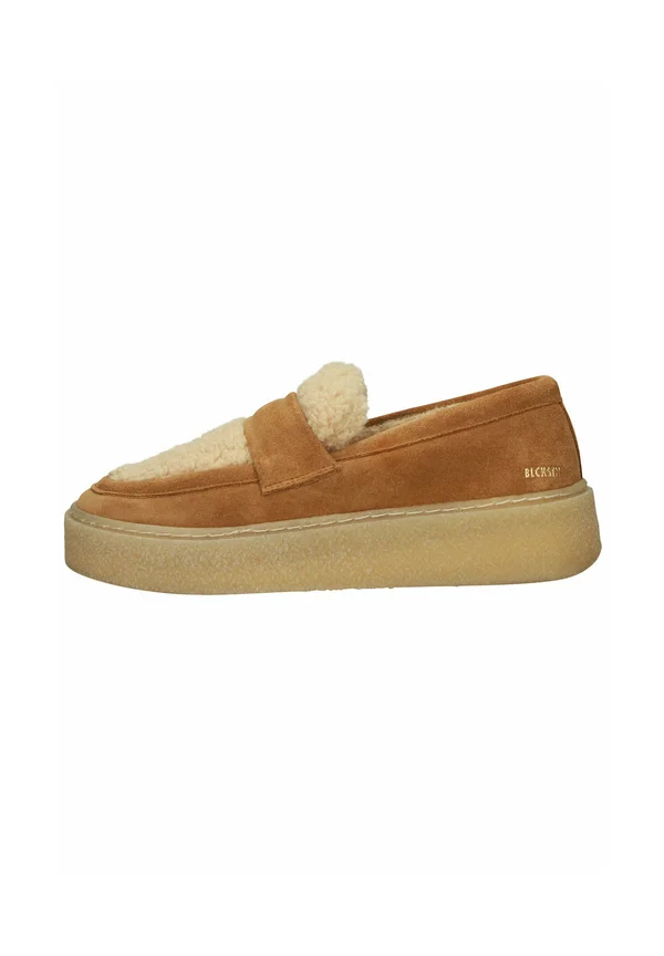 ENJAR KATTA - Slipper - cuoio