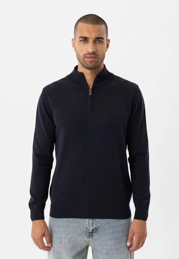 ENRIFO - Strickpullover - navy