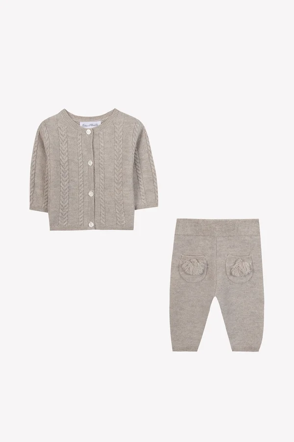 ENSEMBLELONG UNISEX - Jogginghose - moka