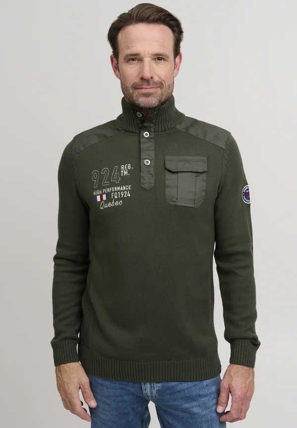 ERLONG - Strickpullover - deep depths