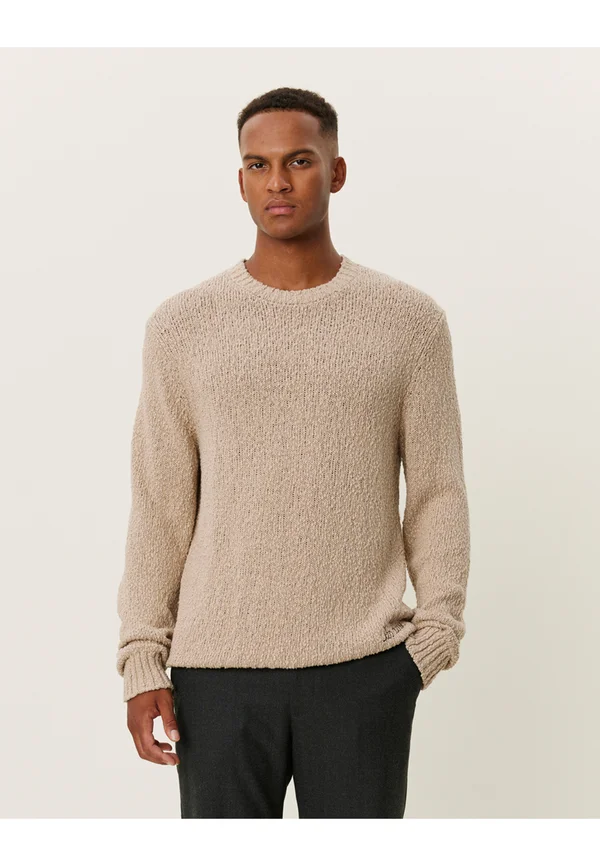 ERROL ROUNDNECK - Strickpullover - beige