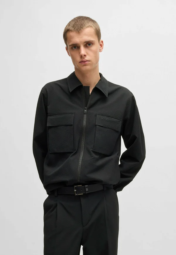 ESELIO - Leichte Jacke - black one
